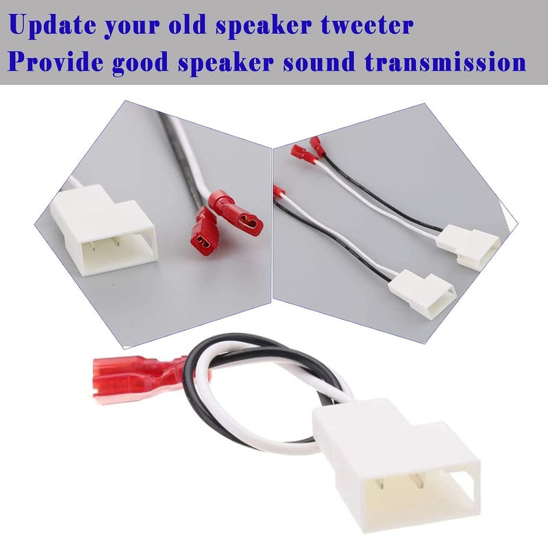 Danbojit 2 Pack Speaker Harness Adapter for Toyota Vehicles - Image 4