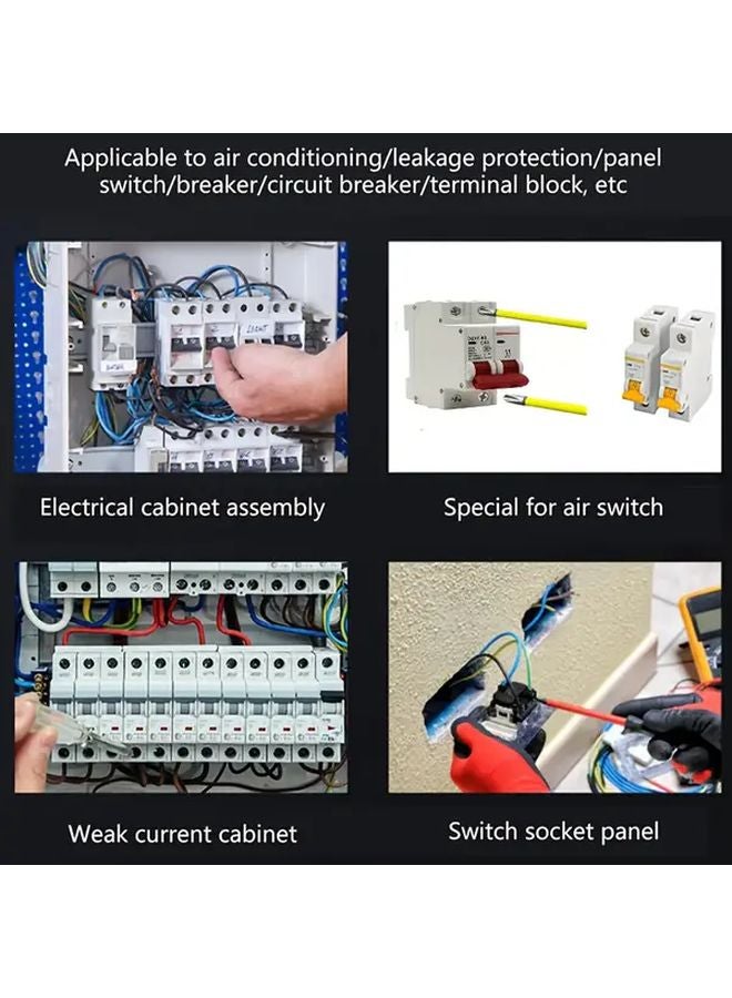 مجموعة مفكات براغي مغناطيسية 6 قطع PH2 ذو سداسي الرأس لوحة التبديل - Image 1