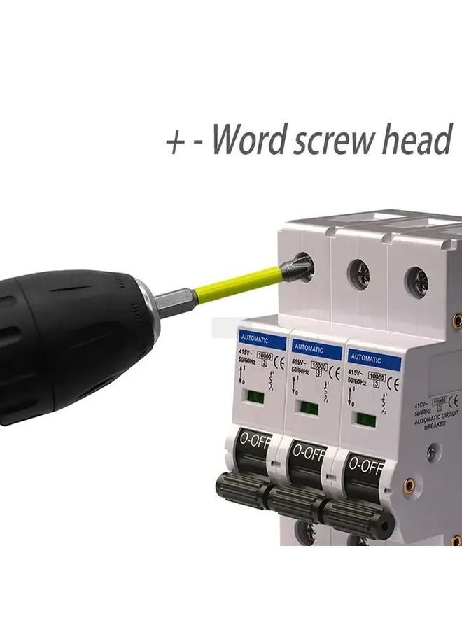 مجموعة مفكات براغي مغناطيسية 6 قطع PH2 ذو سداسي الرأس لوحة التبديل - Image 3