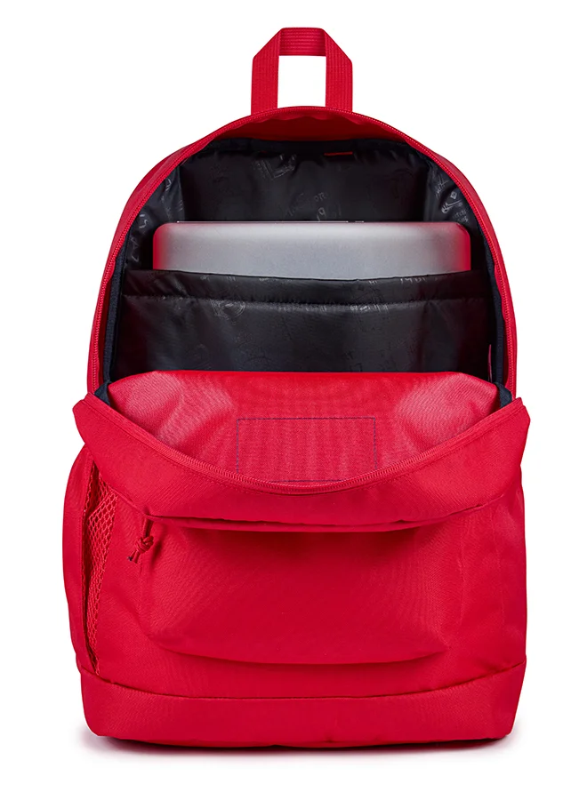 JANSPORT Cross Town Plus Medium Laptop Backpack - Red Tape