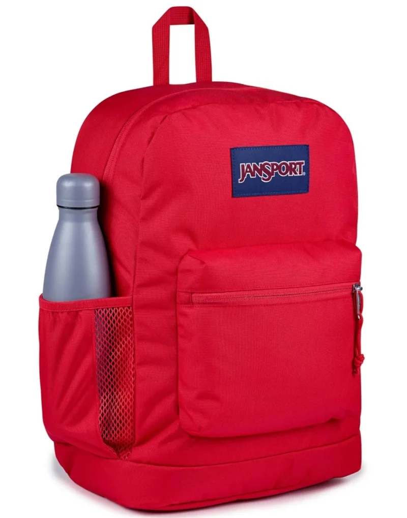 JANSPORT  Cross Town Plus Laptop Backpack - Red Tape  | Best Price UAE