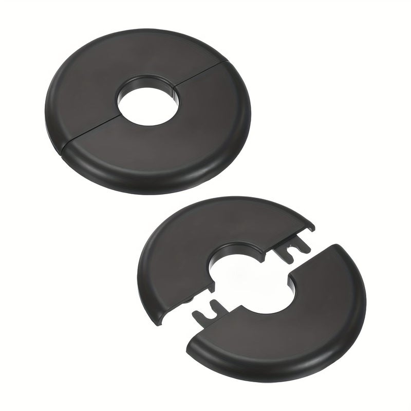 Silvery Self Adhesive Wall Split Flange Escutcheon For 22mm Pipe Cover - Image 2