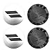 MDEOOSKY 4Pcs 6CZ27DX8AA 63mm 25 Wheel Center Cap Covers Replacement for Dodge Charger Challenger Durango Replace 6CZ27RM8AA Silver - Image 2