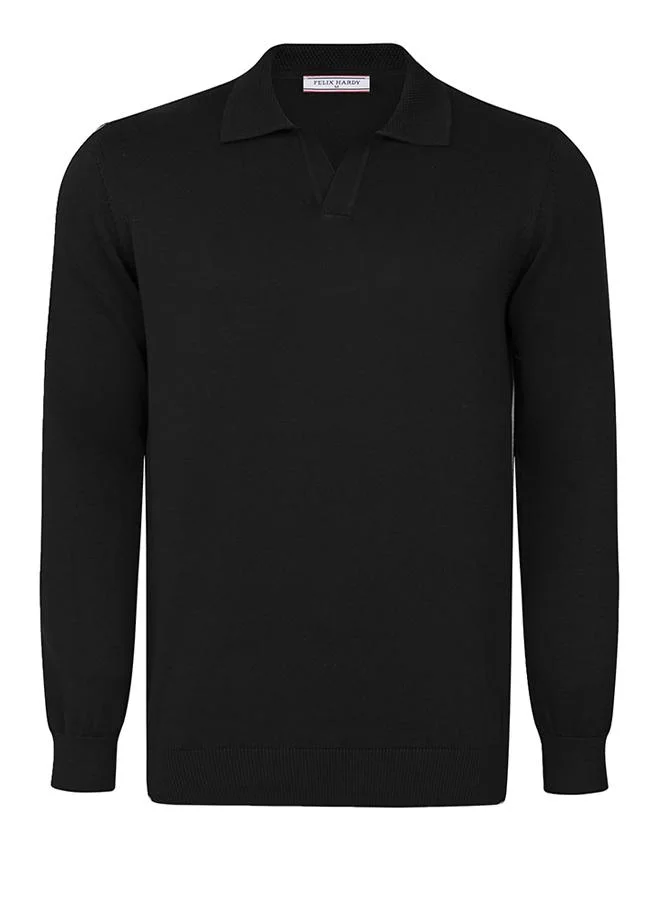 FELIX HARDY Beige-Black Pullover with Polo Collar Pack of 2 for Men | Best Price UAE