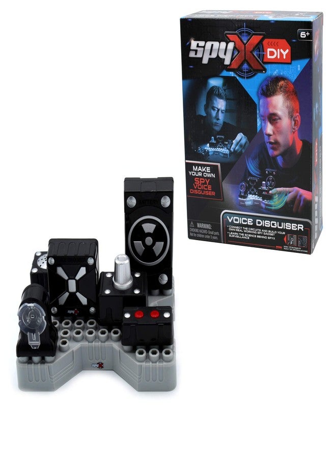 SpyX DIY Voice Disguiser - Fool Your Enemies! STEM Educational Science Kit to Make Your Own Real-Working Spy Voice Changer. Do It Yourself Electronic Spy Toy Gadget - Image 1