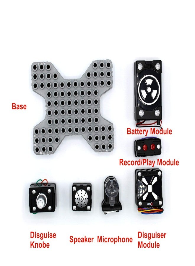 SpyX DIY Voice Disguiser - Fool Your Enemies! STEM Educational Science Kit to Make Your Own Real-Working Spy Voice Changer. Do It Yourself Electronic Spy Toy Gadget - Image 3