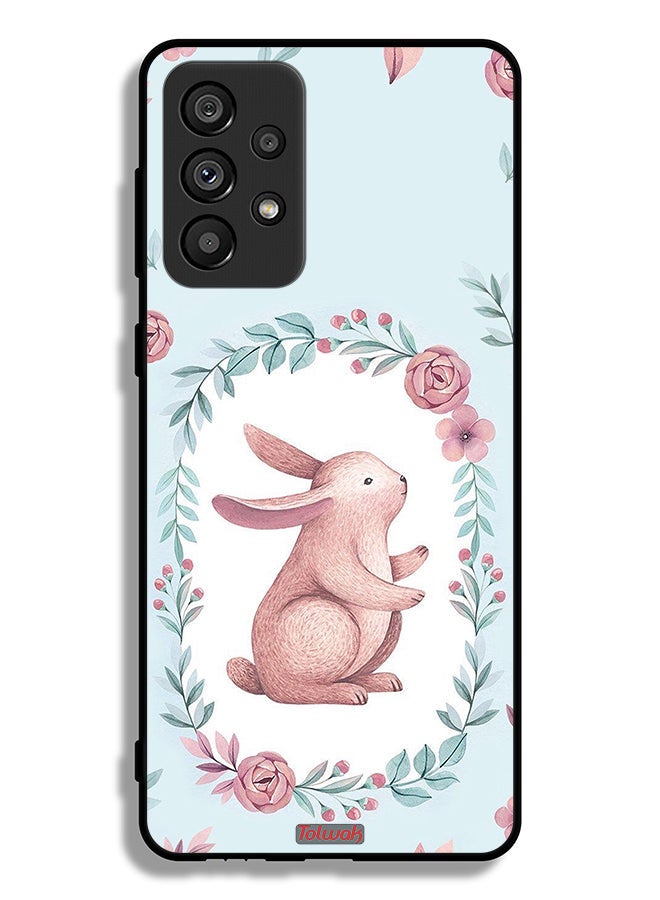 Tolwak Samsung Galaxy A73 5G Protective Case Cover Rabbit - Image 1