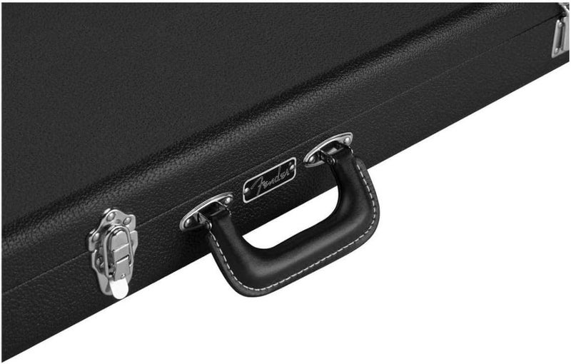 FENDER حافظة خشبية من سلسلة فيندر الكلاسيكية ستيراتوكاستر/تيلي كاستر سوداء - Image 4