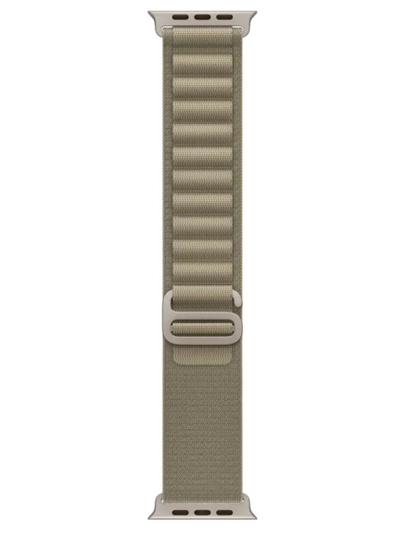 ACLIX Alpine Loop Band Compatible with Apple Watch 42mm 44mm 45mm 46mm 49mm, Soft Woven Sport Strap, Adjustable Replacement Wristband for Apple Watch Series Ultra / SE / Series 1/2/3/4/5/6/7/8/9/10/11- Olive - Image 4