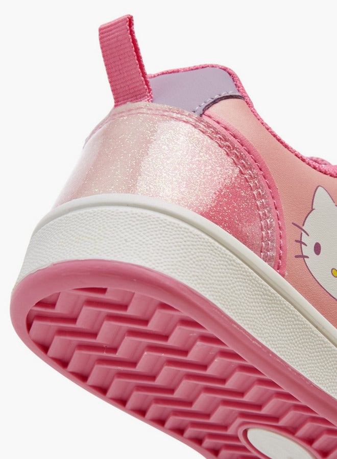 Hello Kitty أحذية رياضية مطبوعة مع إغلاق بخطاف وحلقة - Image 5