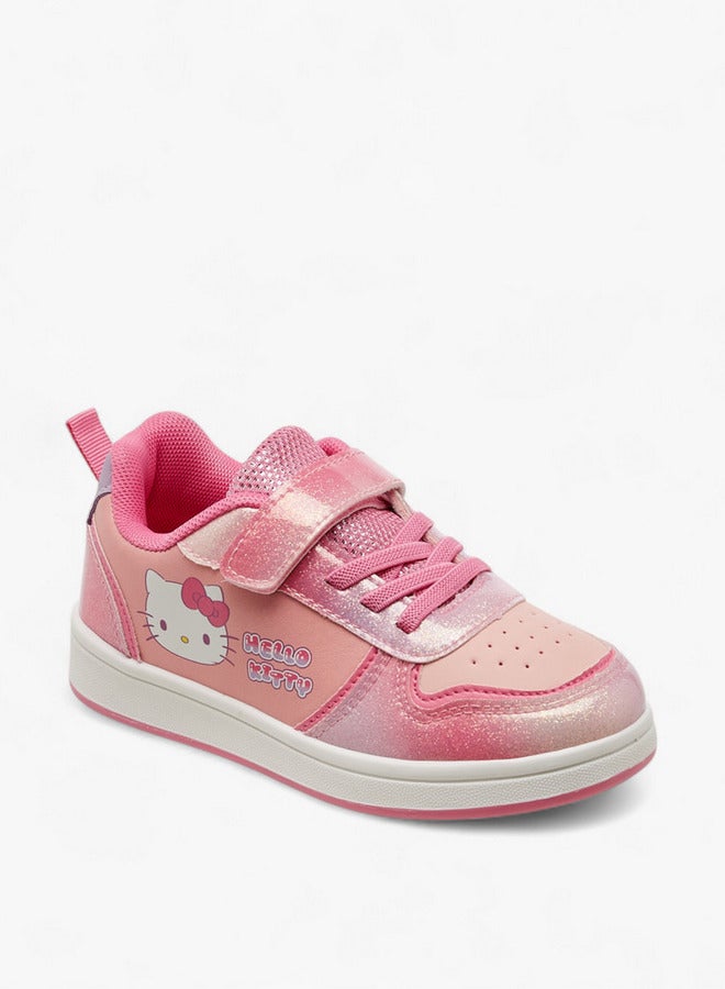 Hello Kitty أحذية رياضية مطبوعة مع إغلاق بخطاف وحلقة - Image 2