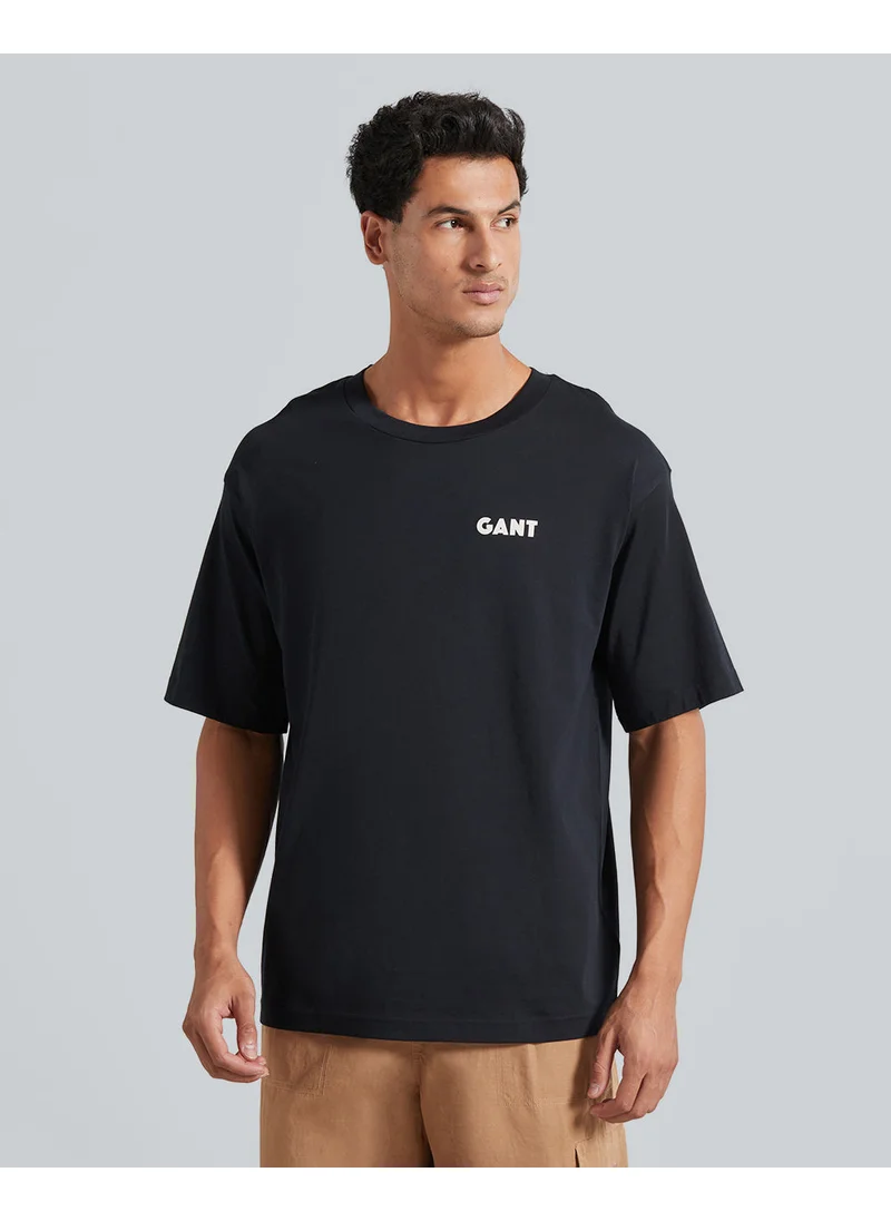 غانت Back Logo Graphic Short Sleeve T-Shirt