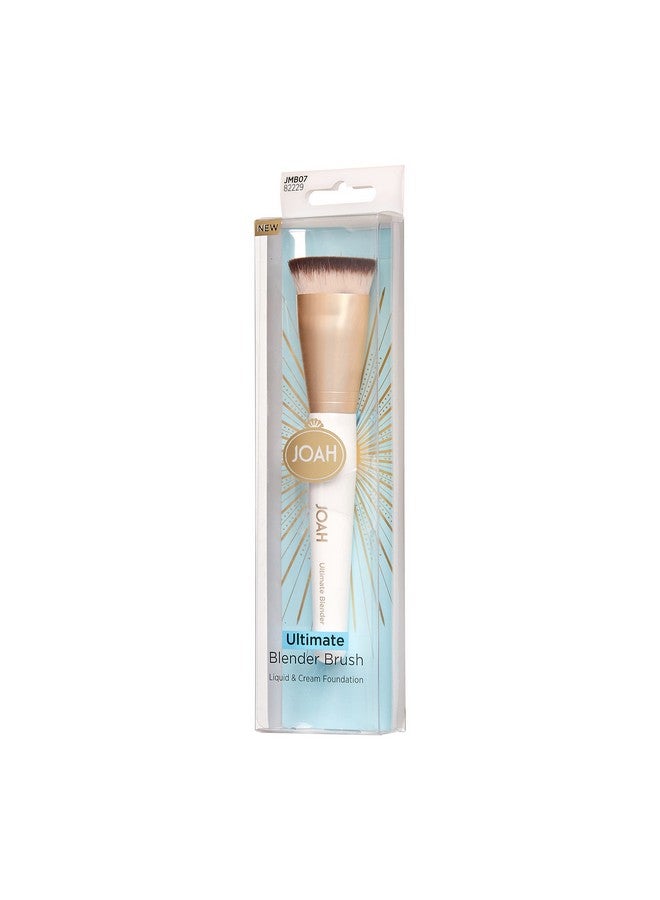 JOAH Ultimate Blender Beauty Brush Wide Flat Tip Gently Buffs Seamlessly Blends Ultrafirm Dense 100 Percent Synthetic Bristles - Image 3