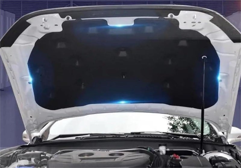 QASULER Car Engine Heat Shield Insulation Pad - Image 4