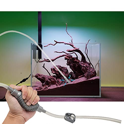 AREPK 10 Gallon Fish Tank cleaner and Aquarium Water Changer Siphon with a Thinner Tubing. Perfect for Cleaning Small Tanks, Gravel Vacuum for Aquarium Kit - Image 2