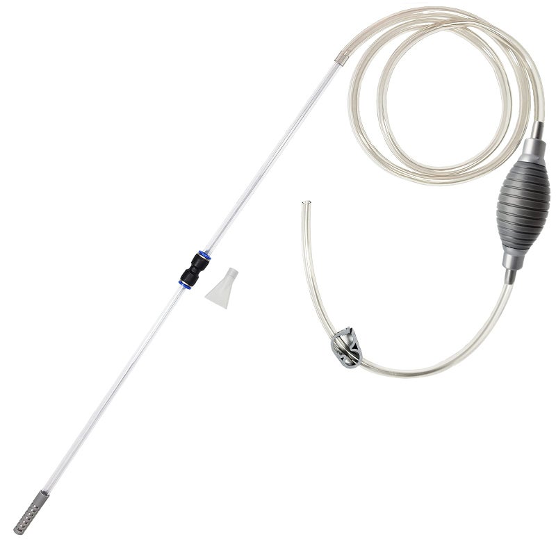 AREPK 10 Gallon Fish Tank cleaner and Aquarium Water Changer Siphon with a Thinner Tubing. Perfect for Cleaning Small Tanks, Gravel Vacuum for Aquarium Kit - Image 1