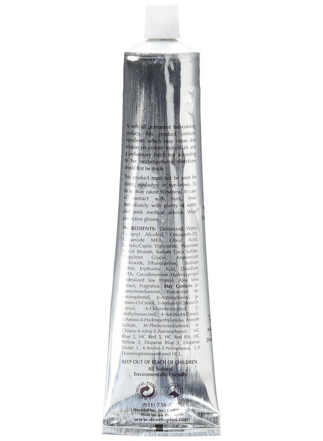 Developlus Satin Hair Color Natural Series Light Platinum Blonde, 3 Fl Oz - Image 2