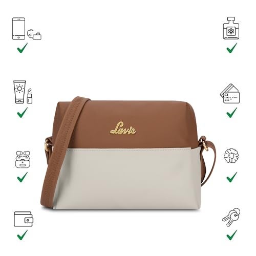 Lavie Women's Ellen Colourblock Horizantal Cross Body Sling Bag | Ladies Purse Handbag | Gift for Women - Image 5