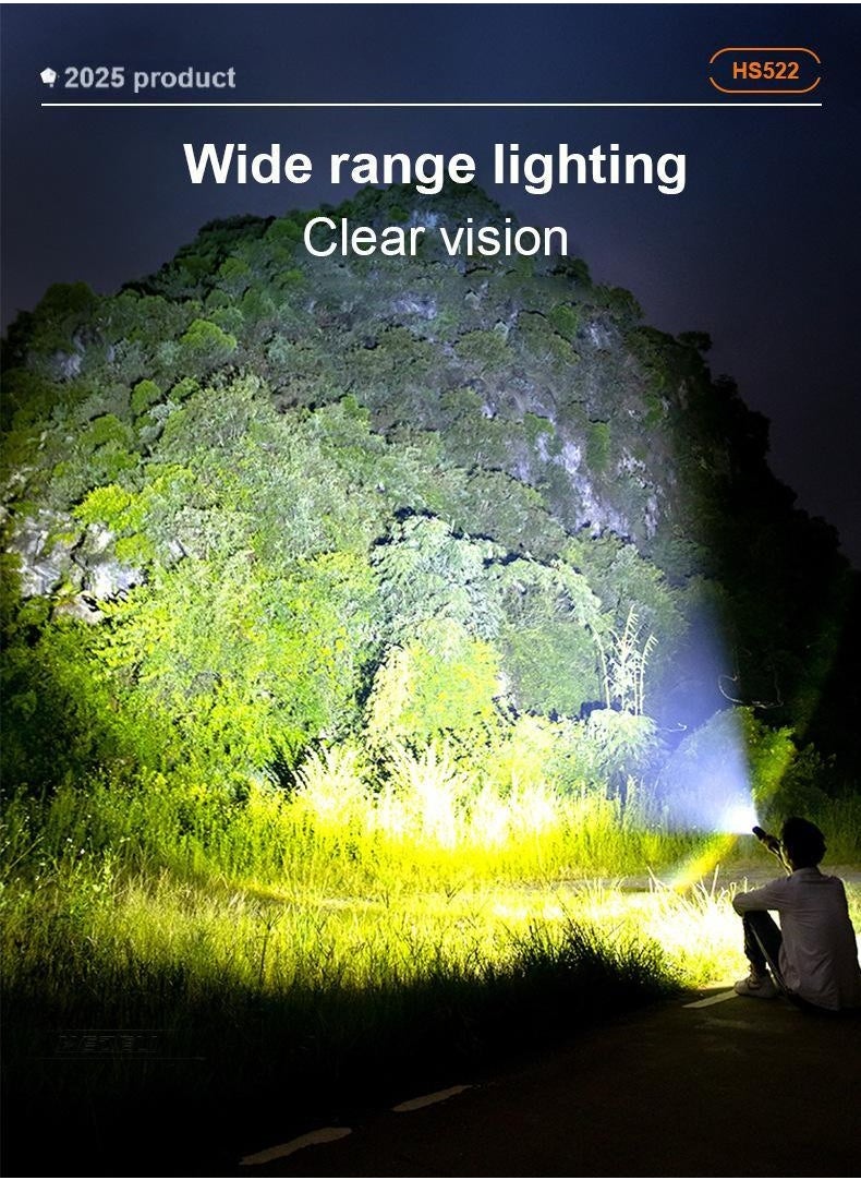 Generic X71 High-Performance LED Flashlight - 5 Modes, Waterproof, USB Rechargeable (Batteries Not Included)  - Image 3