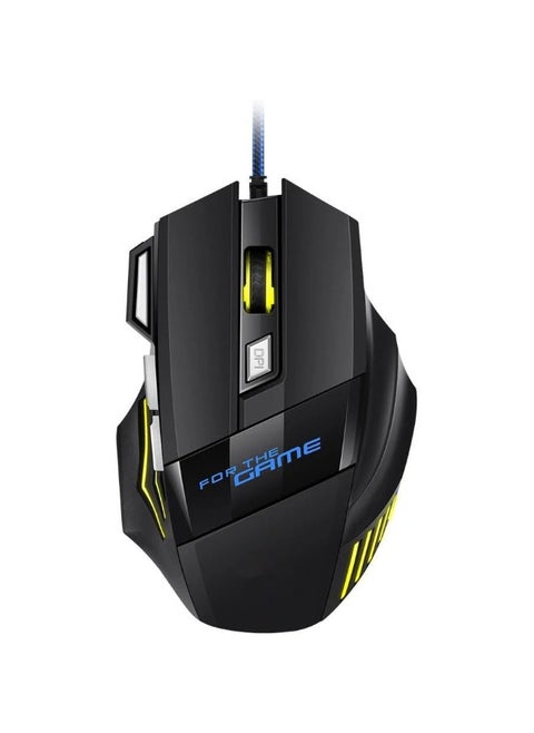 ماوس ألعاب G6 - 3200 نقطة في البوصة - كابل مضفر - زر تشغيل - 7 أزرار