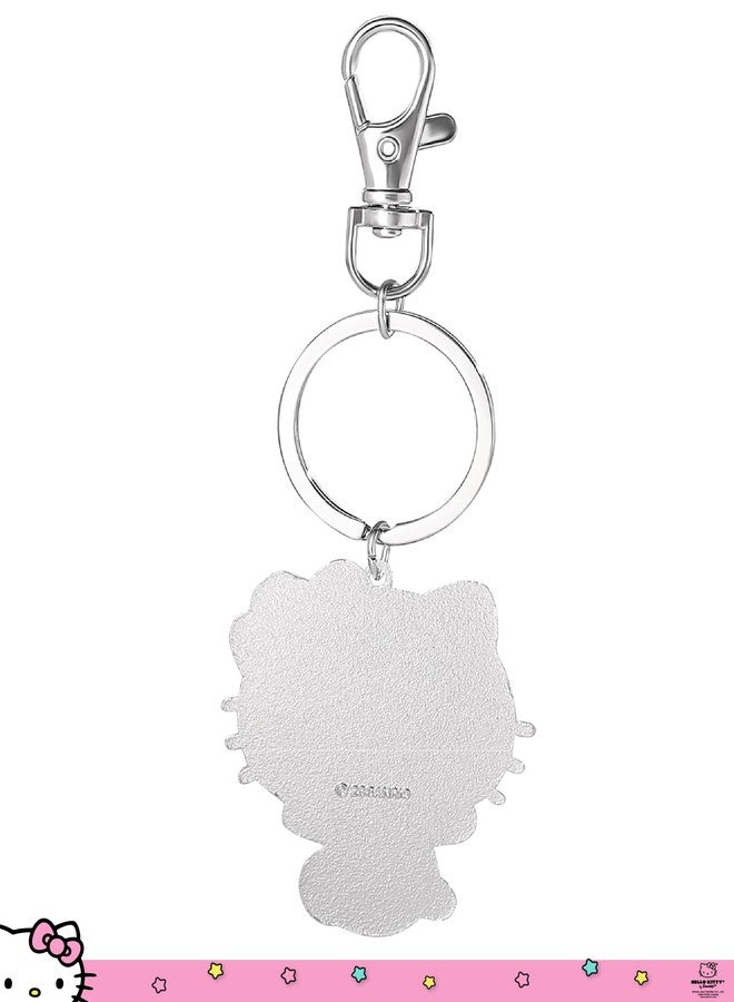 SALLY ROSE Hello Kitty Keychain Cute Official License, Enamel-Plated Fashion Sanrio Keychain with Lobster Clip Bag Charm - Image 5