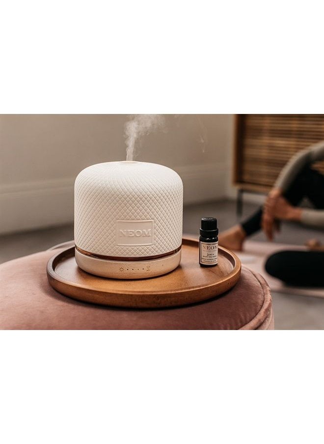NEOM NEOM – Wellbeing Pod Luxe | Premium Ceramic Ultrasonic Essential Oil Diffuser, 350ml | Ceramic Cover, Remote Control, LED Light & Timer | Aromatherapy Diffuser | Home Fragrance…  - Image 5
