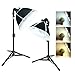 LINCO Lincostore Photography Photo Table Top Studio Softbox Lighting Kit 3 Color LED Bulb - 30 Seconds Adjustable - Image 2
