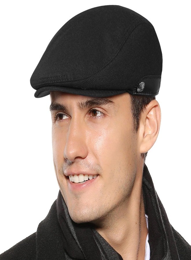 Sumolux Mens Newsboy Hat Flat Cap Gatsby Newsboy Lvy Irish Hats Driving Cabbie Hunting Cap - Image 1