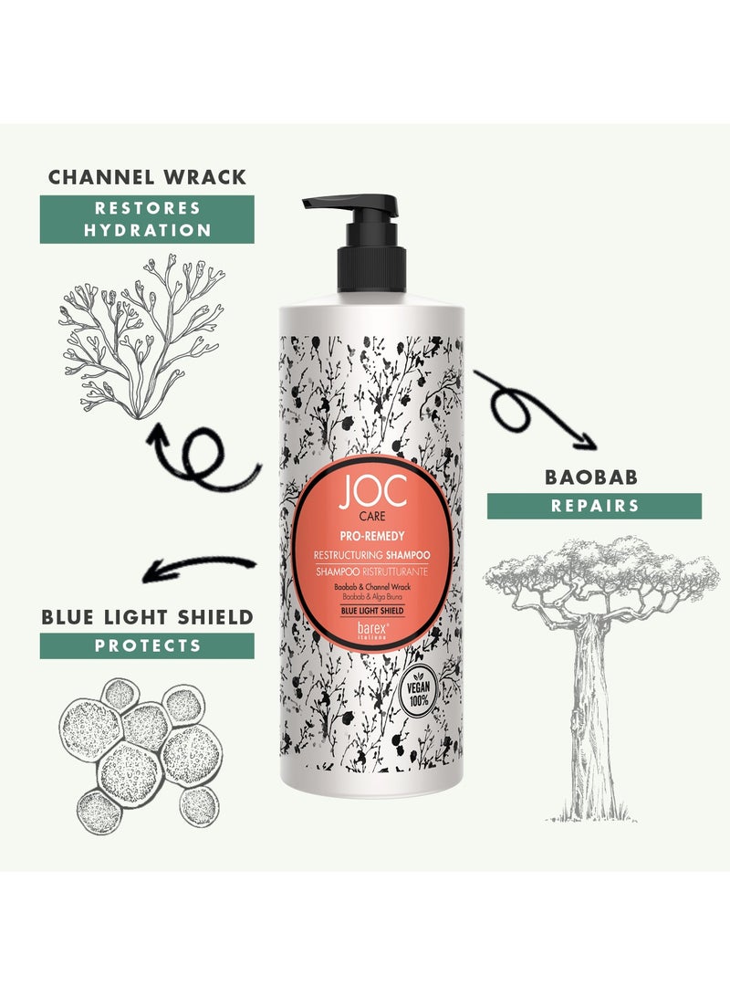 Barex Italiana JOC Care - Restructuring Shampoo 1000 ML - Image 2