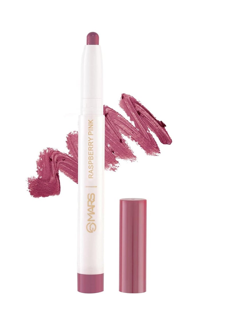 مارس قلم تحديد الشفاه بوبينز طويل الأمد قابل للسحب من مارس، 05 لون التوت الوردي - Image 1