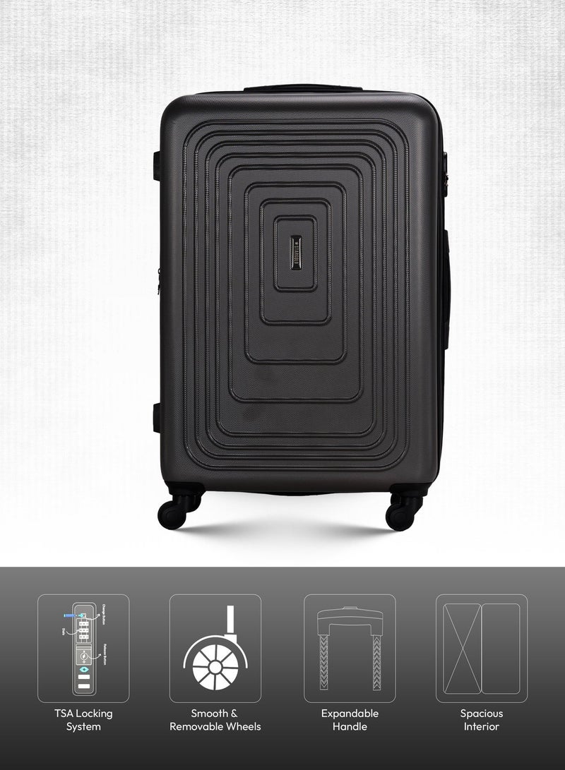 Stargold Premium Set of 2 Hard Shell Luggage Trolley Bag Lightweight Suitcase with Spinner Wheels and Number Lock for Travel - Image 5