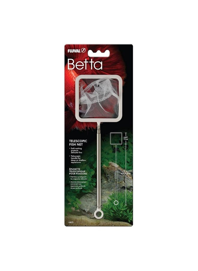 Fluval - Fluval Betta Telescopic Fish Net, Extenable Fine Mesh Fish Net for Aquariums - Image 1