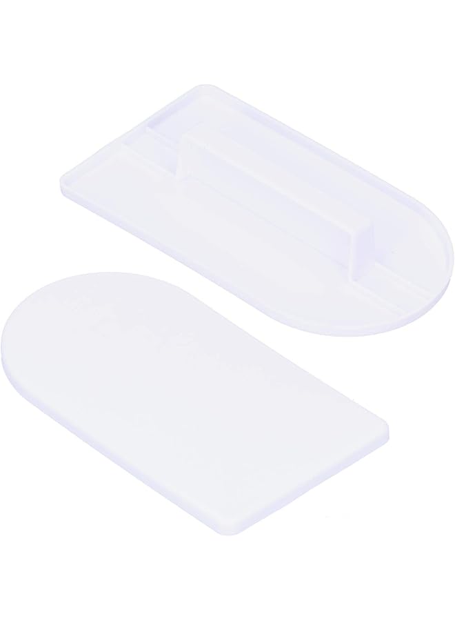 S-TOP Salaty Fondant Smoother, Plastic Cake Polisher, Fondant Cake Enthusiast Fondant Cake for Household Commercial - Image 1