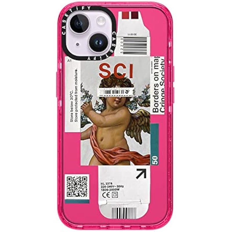 Casetify Impact iPhone 14 Case 【4X Military Grade Drop Tested / 8.2ft Drop Protection】 - Below 30 Degrees - Bubblegum - Image 1