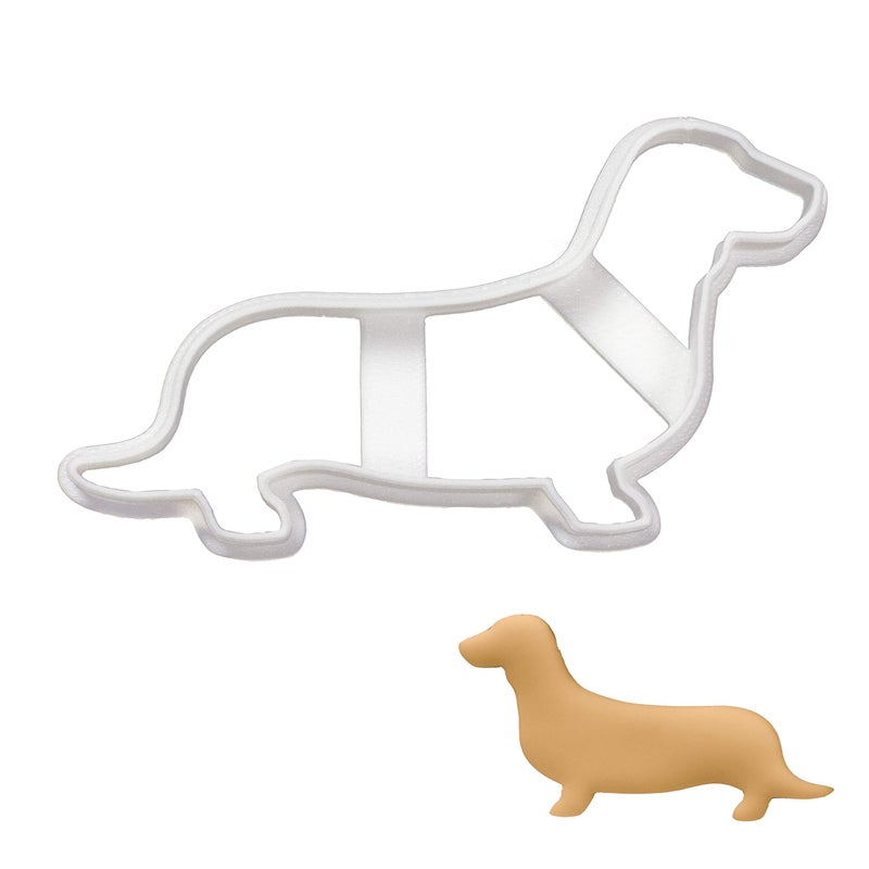 Dachshund Silhouette cookie cutter 1 piece  Bakerlogy