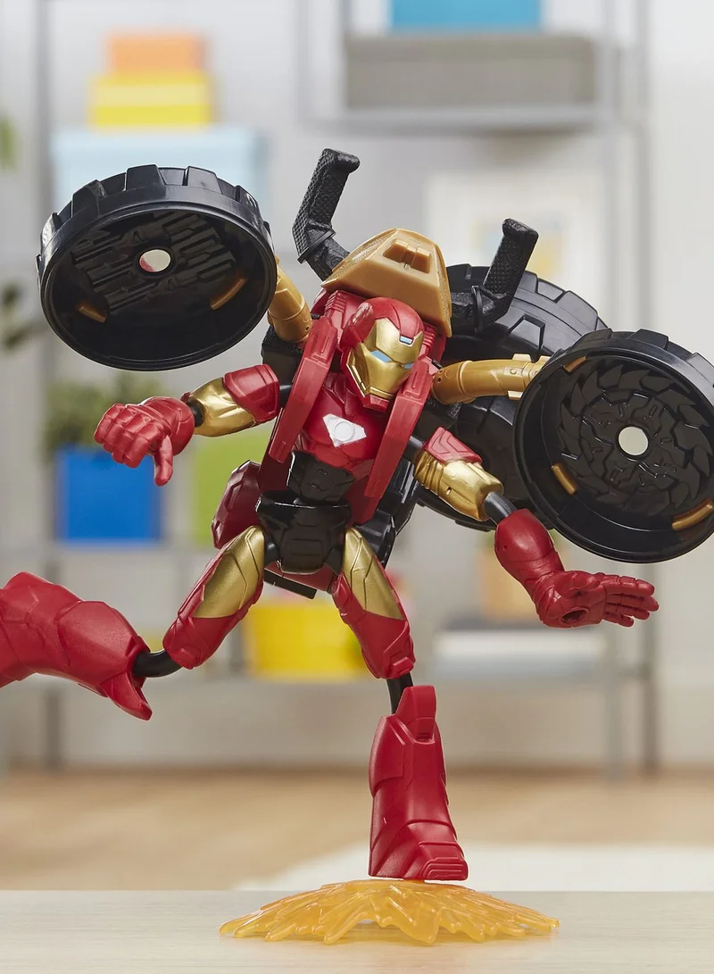Avengers Marvel Bend And Flex Iron Man Vehicle