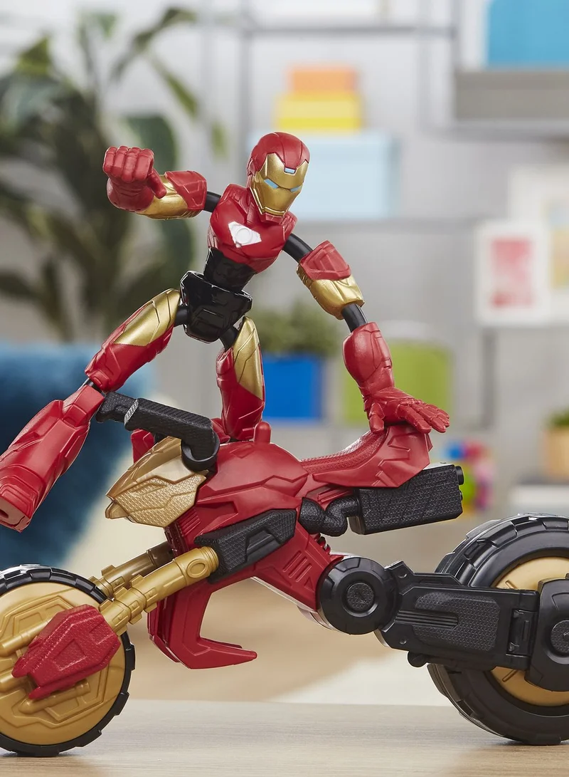 Avengers Marvel Bend And Flex Iron Man Vehicle