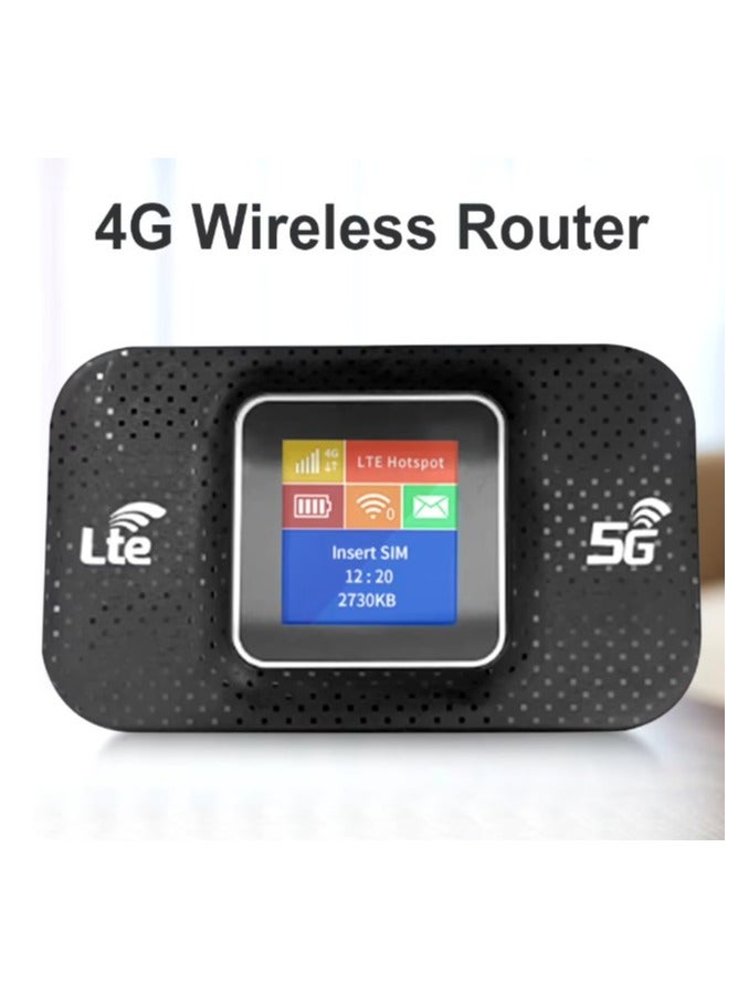 ريبنيو جهاز التوجيه اللاسلكي المحمول عالي السرعة بالإضافة إلى LTE Wi-Fi 5G(اسود) - Image 1