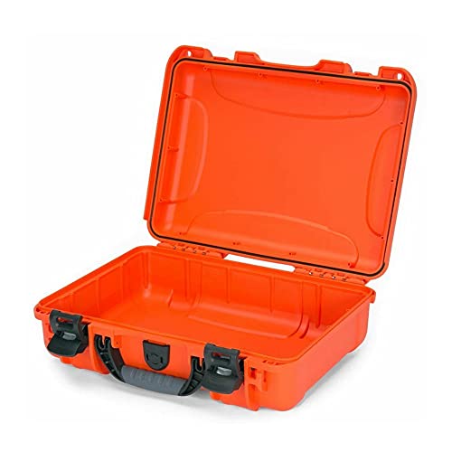 NANUK Medium Series 910 Lightweight NK-7 Resin Waterproof Protective Case with Foam for Camcorder or Mirrorless Camera Kit, Orange - Image 2