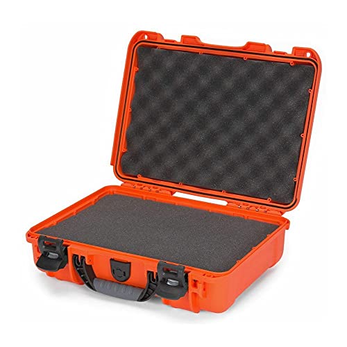 NANUK Medium Series 910 Lightweight NK-7 Resin Waterproof Protective Case with Foam for Camcorder or Mirrorless Camera Kit, Orange - Image 4
