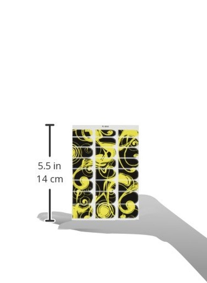 Bella Donna Donna Bella Nail Wrap, Bumble Bee, 1 Ounce - Image 5