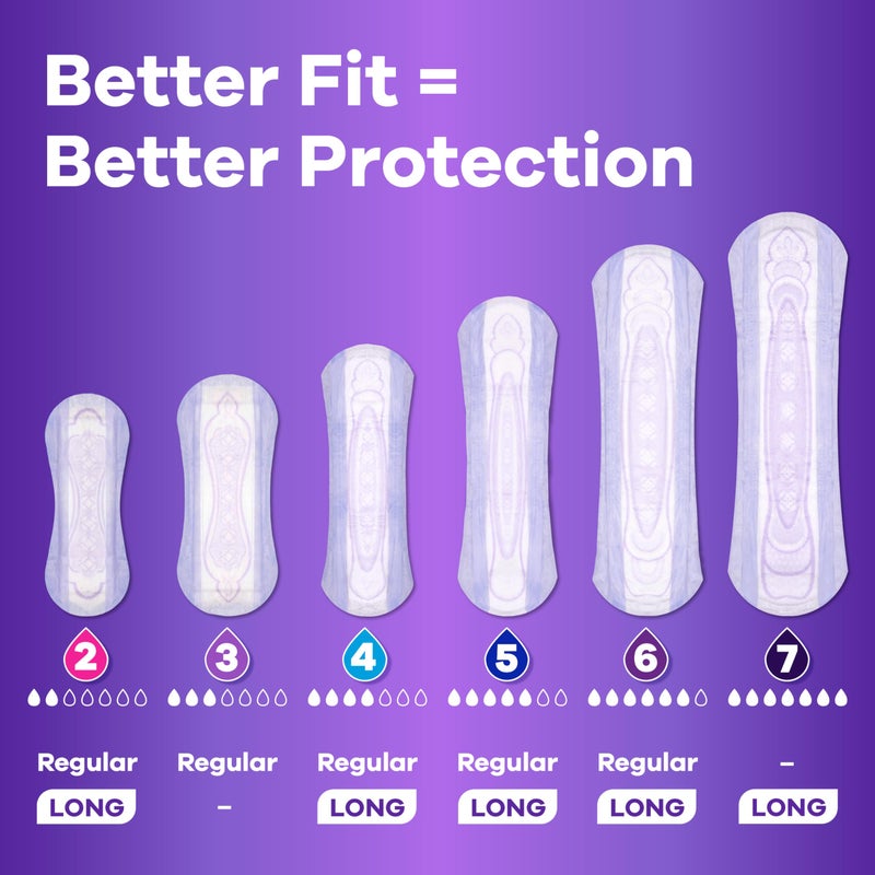 Always Discreet for Bladder Leaks, Ultimate Overnight, Long Length, 28 Pads (Packaging May Vary) - Image 5