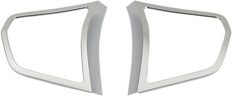 Wivplex ABS Chrome Steering Wheel Button Cover Trim for BMW - Image 1
