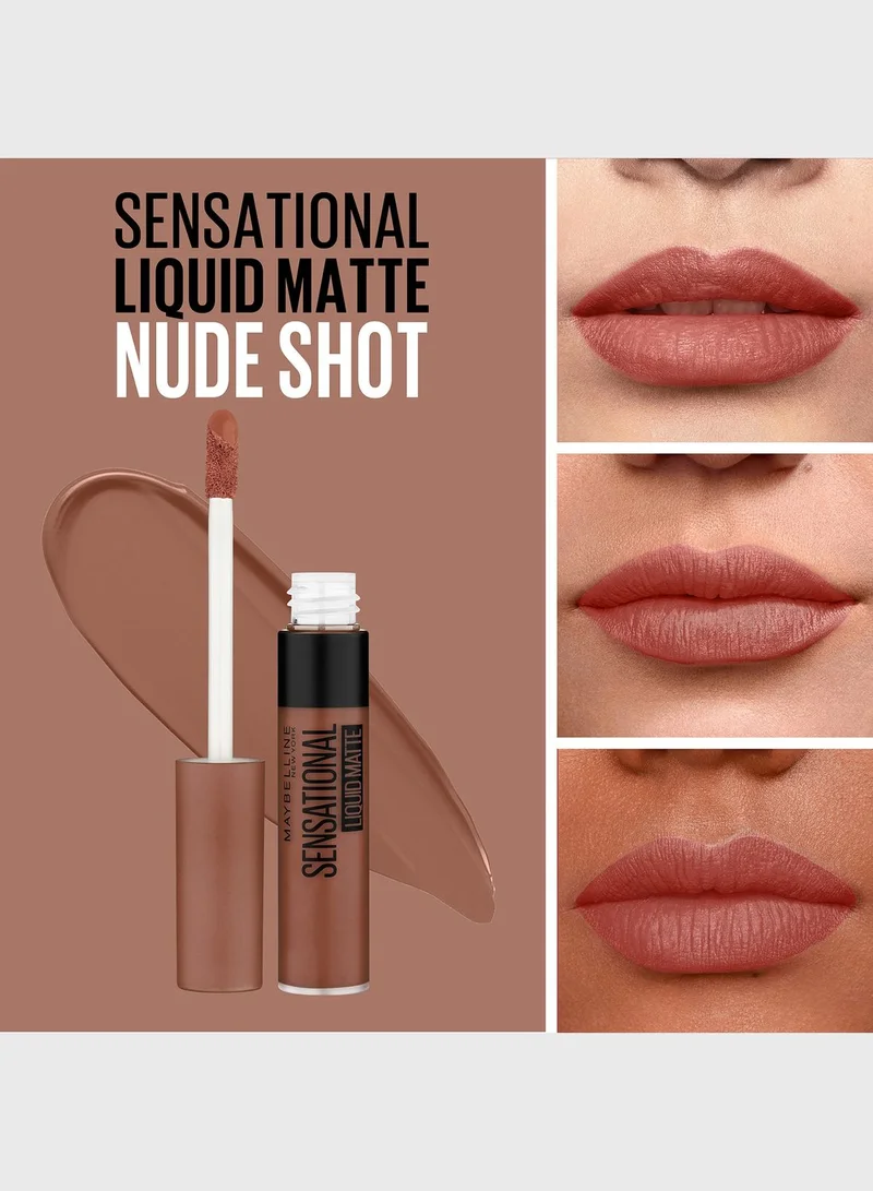 MAYBELLINE NEW YORK Sensational Liquid Matte Nude Shot - 08