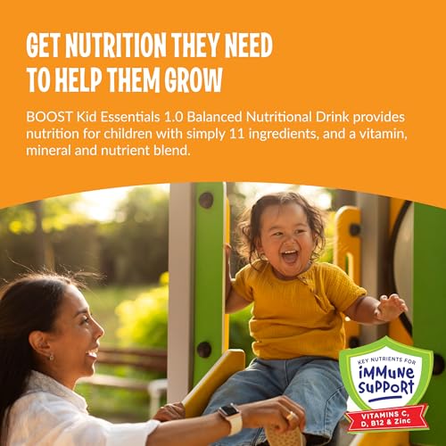 BOOST KID ESSENTIALS 1.0, Vanilla Vortex 24 x 8 fl oz carton - Image 3