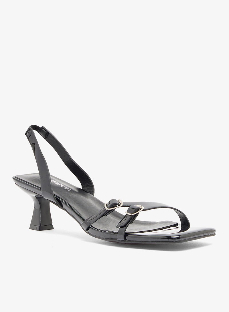 GLAMOROUS Casual Heeled Sandals - Image 2