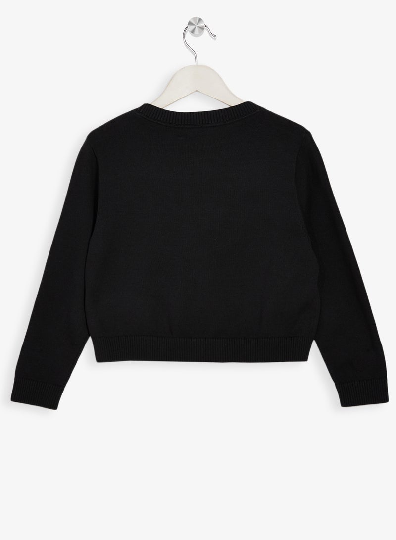 Calvin Klein Jeans Youth Graphic Pullover Sweatshirt - Image 2