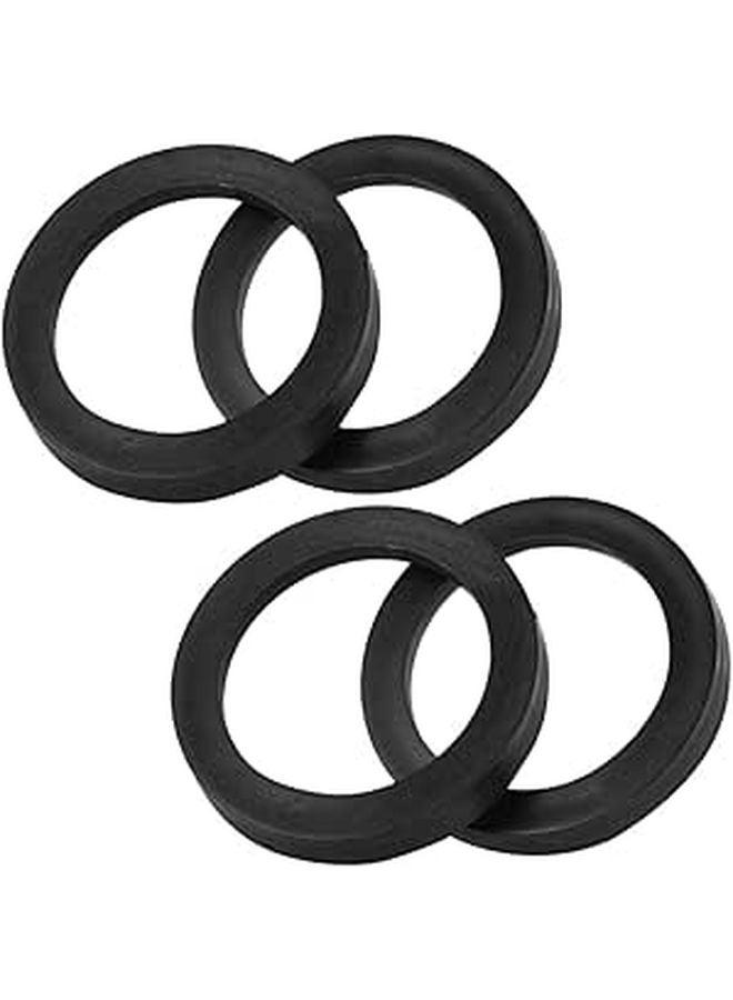 2 Pairs 6.5 Inch Car Speaker Plastic Spacer Rings Mounting Bracket Easy Installation - Image 1