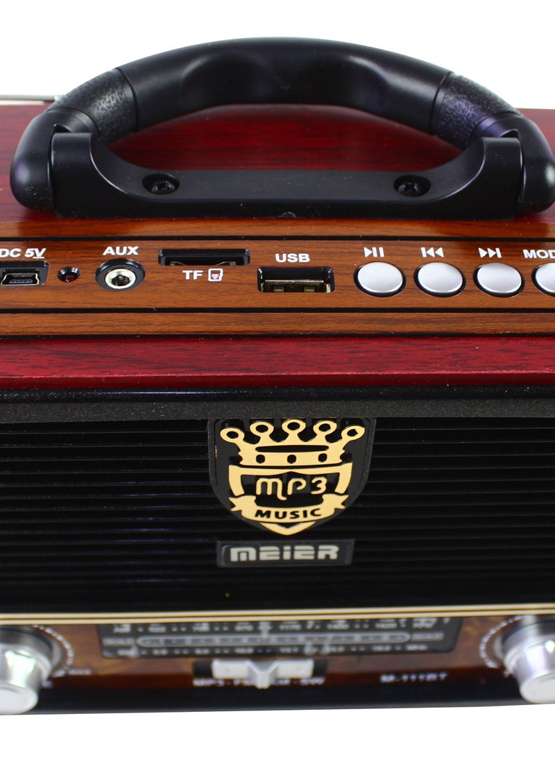 ماير راديو بلوتوث محمول m-111-bt متعدد الألوان - Image 5