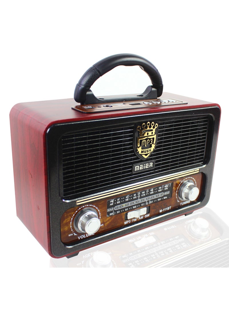 ماير راديو بلوتوث محمول m-111-bt متعدد الألوان - Image 2